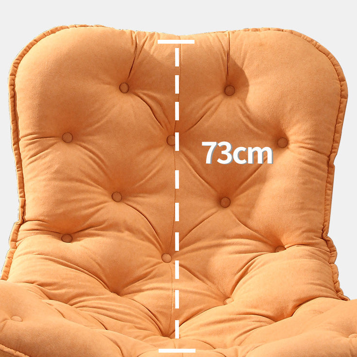 Living Room Luxury Leisure Chair Wood Frame Base Relaxing Lazy Rocking Chairs