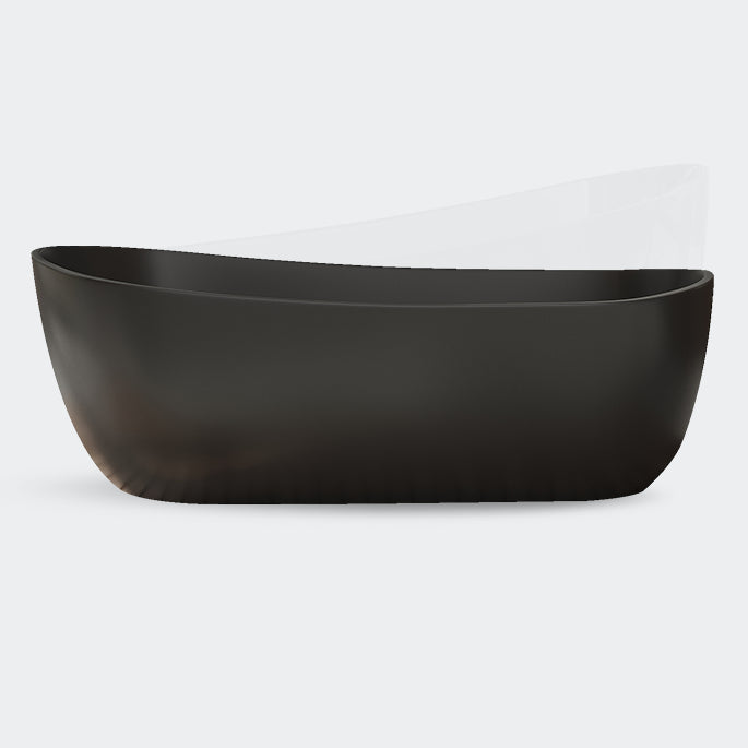 Antique Finish Soaking Modern Bathtub Stand Alone Oval Bath Tub