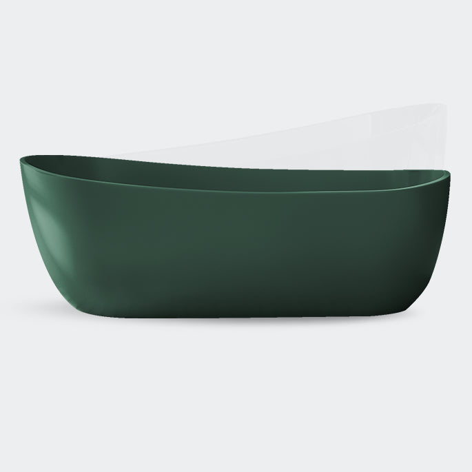 Antique Finish Soaking Modern Bathtub Stand Alone Oval Bath Tub