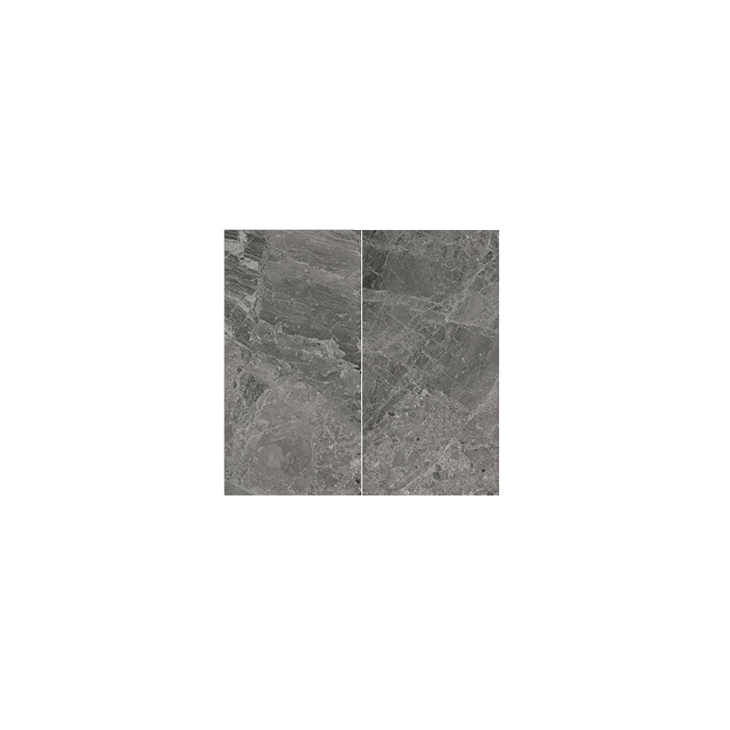 Marble Singular Tile Mirrored Rectangular Floor and Wall Tile