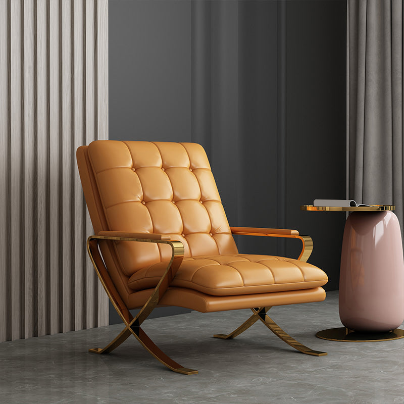 Contemporary Accent Armchair Modern Upholstered Accent Chair