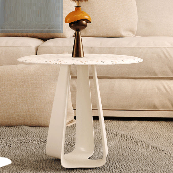 Single 1 Coffee Table 19.68" Tall Modern Round Coffee Cocktail Table