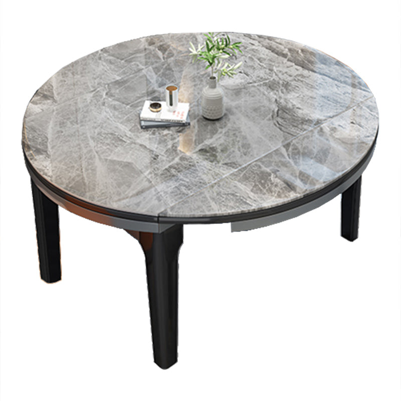 Modern Style Dining Table Rubberwood Legs Dinner Table for Living Room