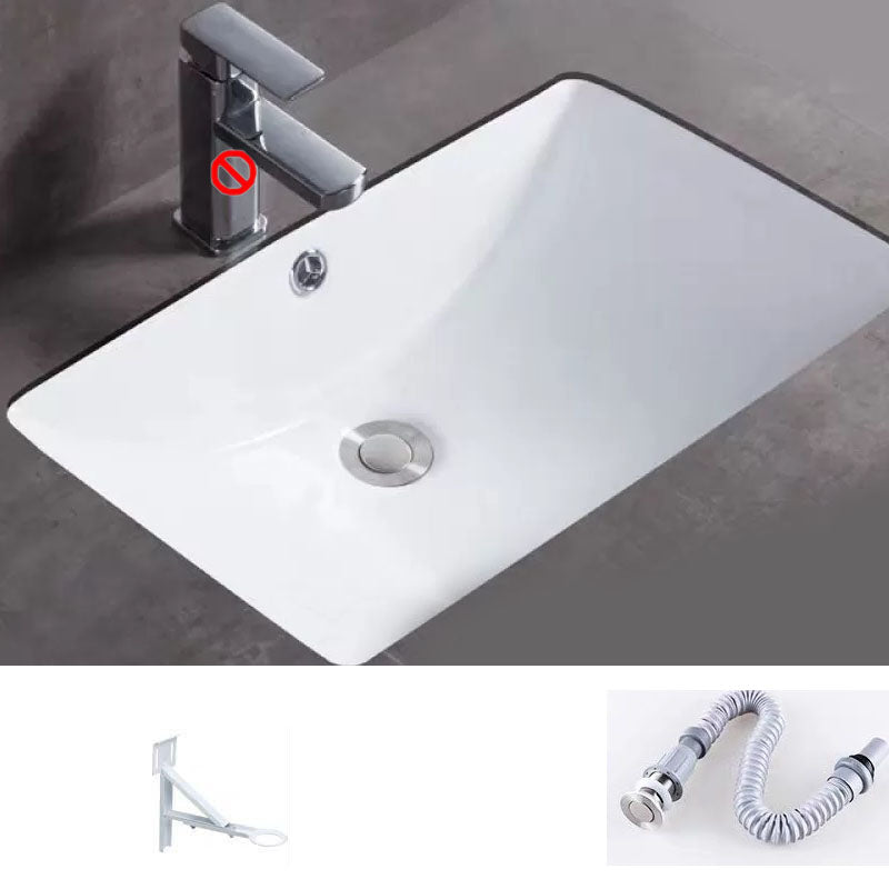 Bathroom Sink Ceramic Rod Handle Faucet Anti-spill Bathroom Sink