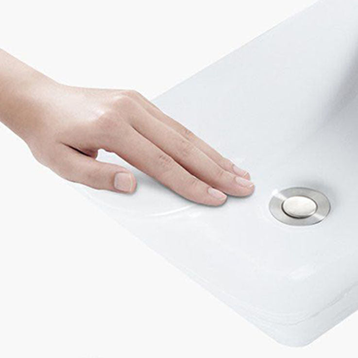 Bathroom Sink Ceramic Rod Handle Faucet Anti-spill Bathroom Sink