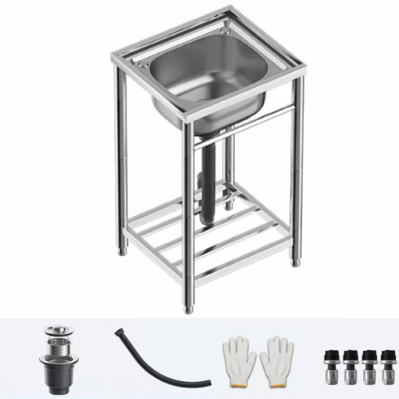 Modern Style Kitchen Sink All-in-one Kitchen Sink with Drain Assembly