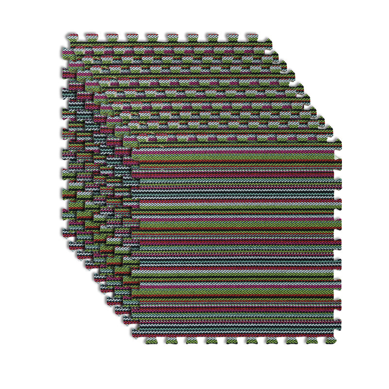 Living Room Carpet Tiles Interlocking Square Stain Resistant Carpet Tiles