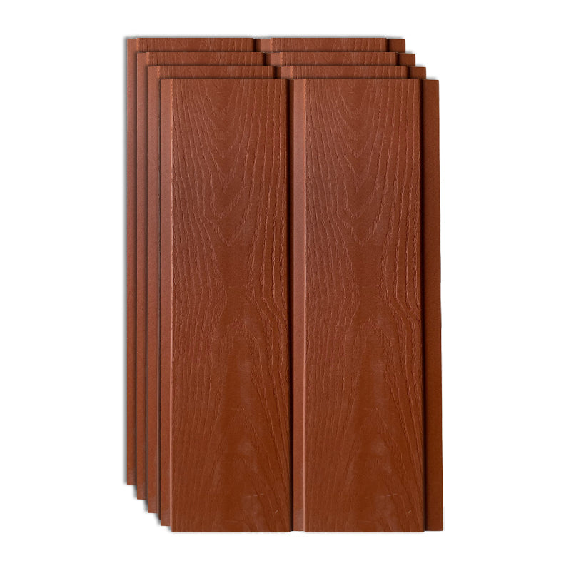 Modern Style Pearl Wainscoting Wood Grain Wall Access Panel Peel and Stick Wall Tile