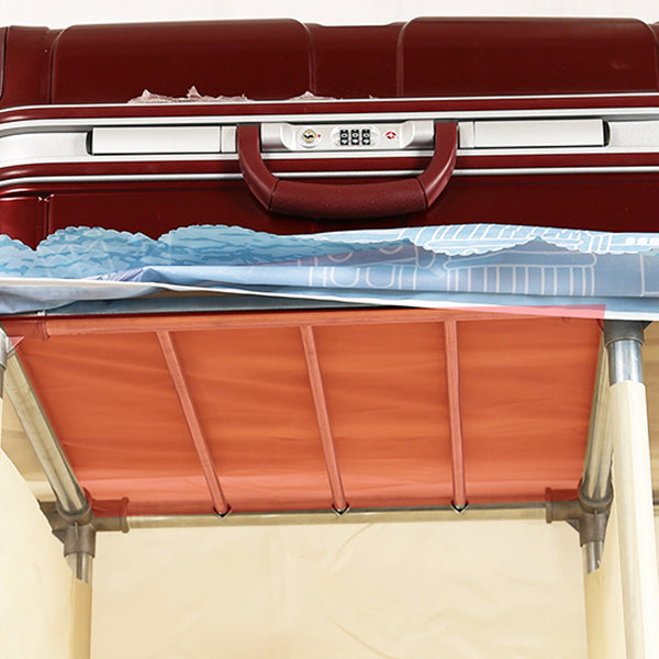 Modern Metal Frame Wardrobe Freestanding Wardrobe with Garment Rod