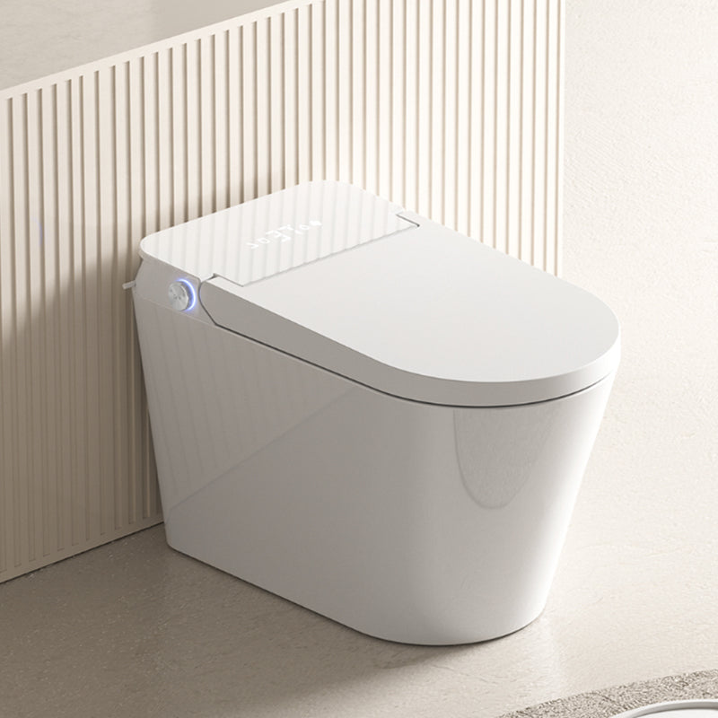 Modern Floor Mounted Toilet Heated Seat Included Urine Toilet for Washroom
