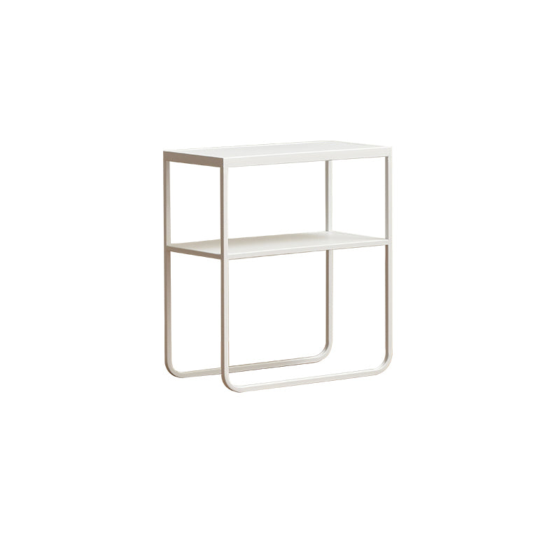 9" Wide Contemporary Corner Table Rectangular Accent Side Table