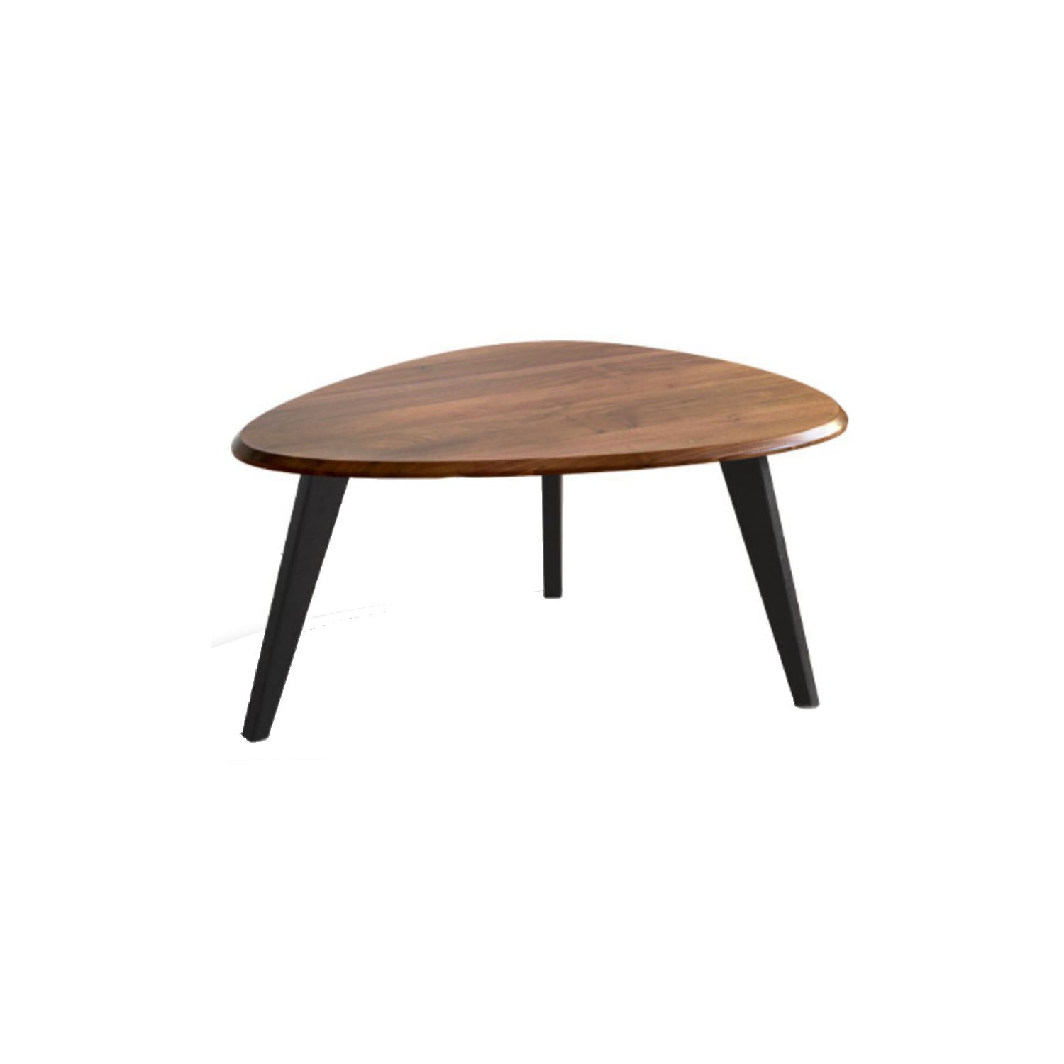 3 Legs Coffee Table Wood Geometric Coffee Coffee or End Table