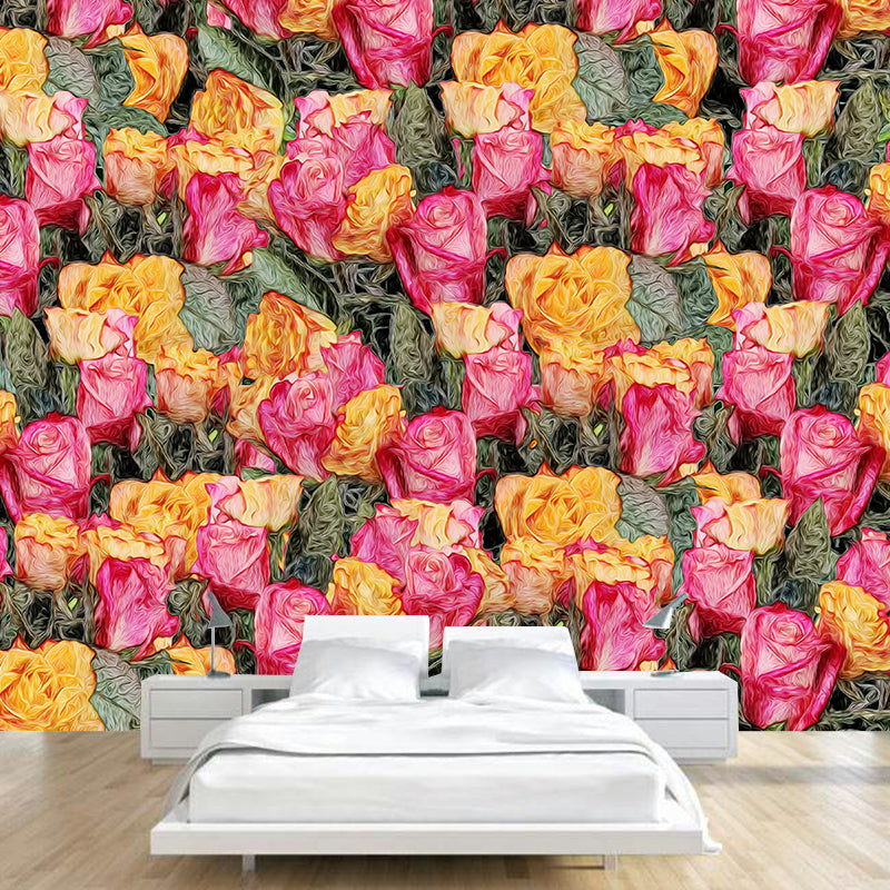 Plant Decoration Wall Mural Wallpaper Environment Friendly Sitting Room Wall Mural