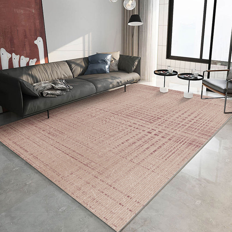 Dark Green Modern Rug Polyester Abstract Graphic Rug Washable Rug for Home Decor