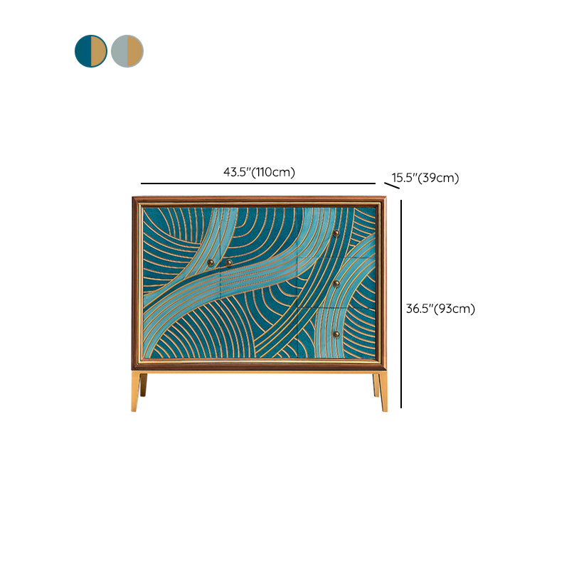 Classic Glam Storage Chest Dresser Solid Wood Storage Chest , 15.21 Inch Width