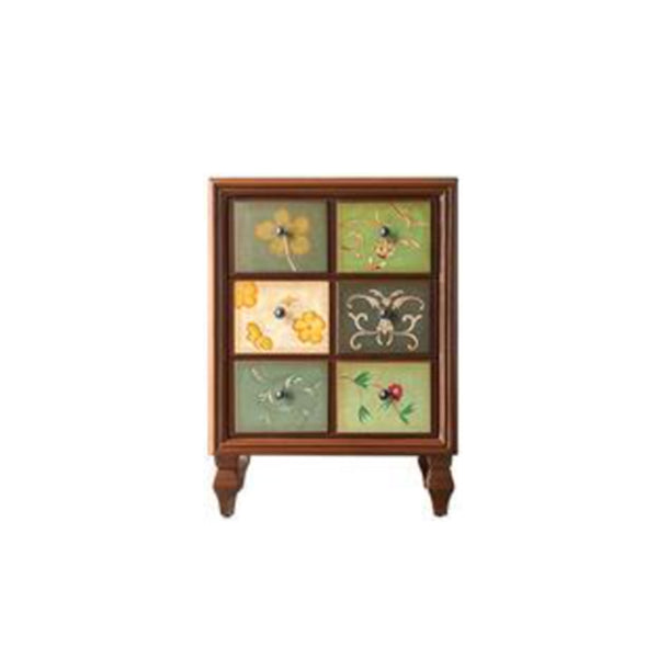 Traditional Storage Chest Solid Wood Dresser with 3/4/5 Drawers , 16.38 Inch W