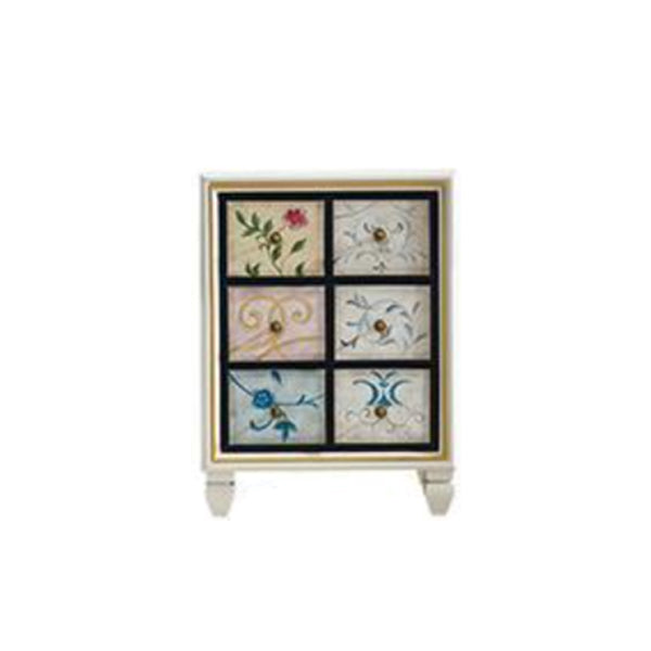 Traditional Storage Chest Solid Wood Dresser with 3/4/5 Drawers , 16.38 Inch W