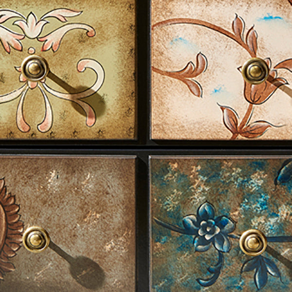 Traditional Storage Chest Solid Wood Dresser with 3/4/5 Drawers , 16.38 Inch W