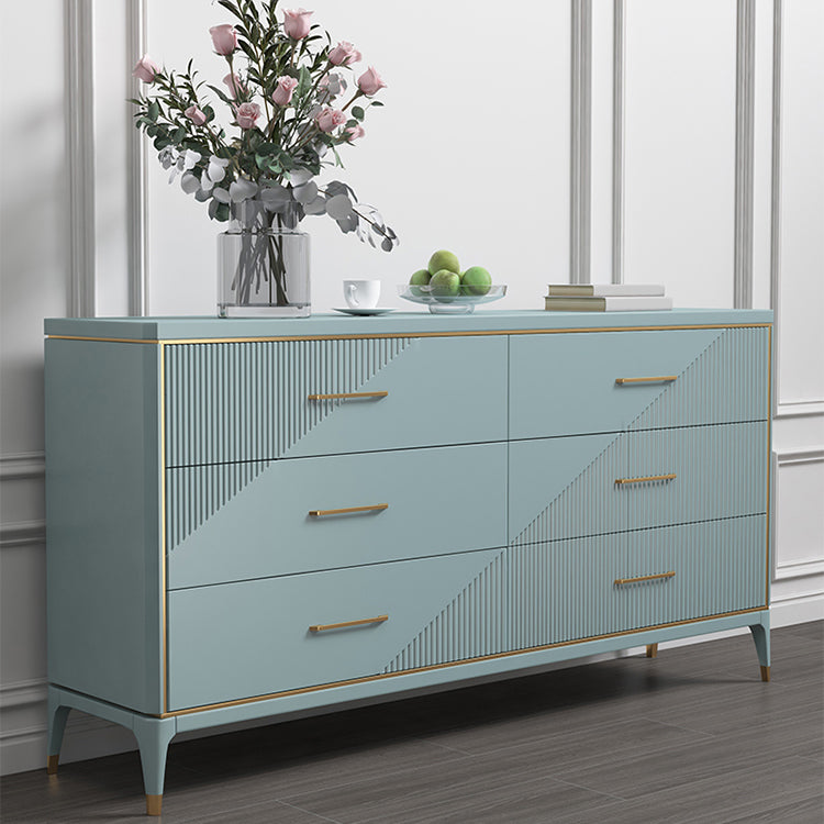 Classic Glam Storage Chest 3/5/6/10 Drawers Double Dresser , 15.6 Inch Width