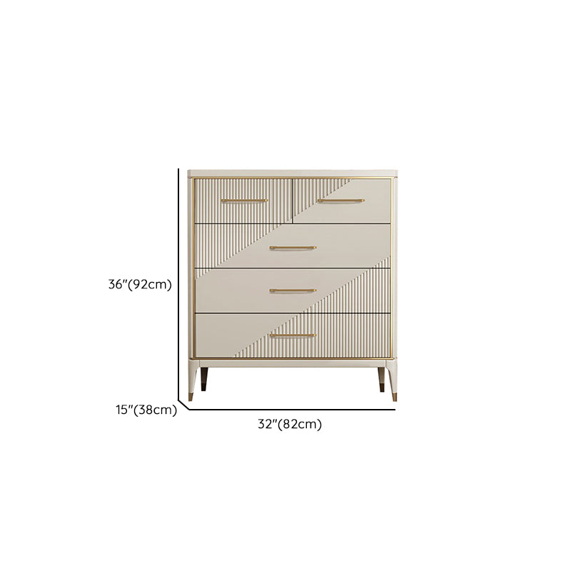Classic Glam Storage Chest 3/5/6/10 Drawers Double Dresser , 15.6 Inch Width