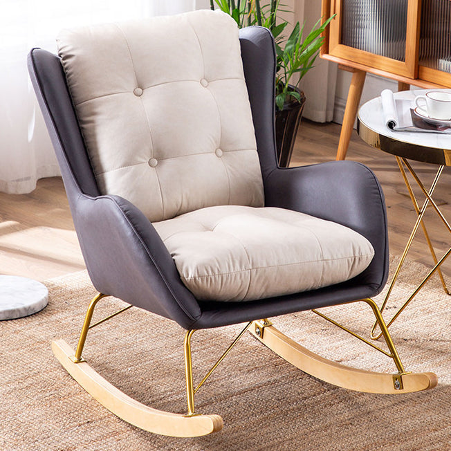 Modern Style Lounge Leisure Rocking Chair Home Lazy Sofa Chair