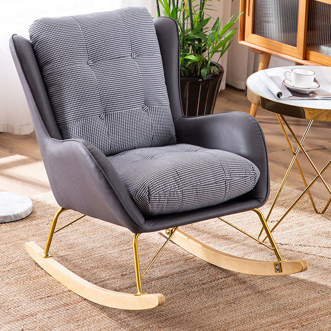 Modern Style Lounge Leisure Rocking Chair Home Lazy Sofa Chair