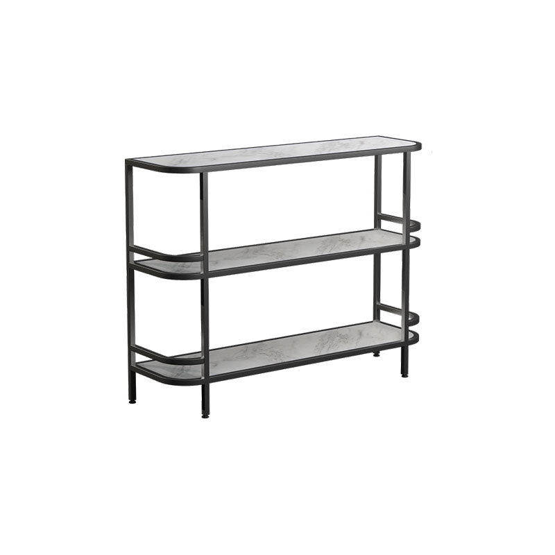 Modern Simple Kitchen Island Table Dining Room Stationary Prep Table