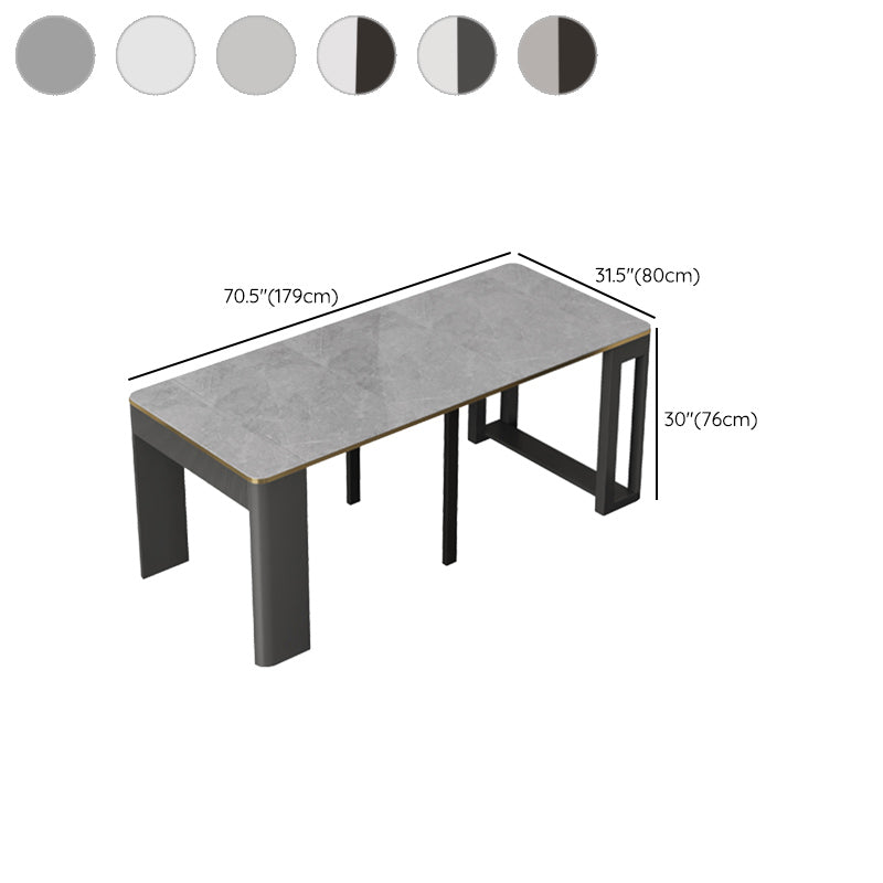 Modern Simple Dining Table Removable Dinner Table for Living Room