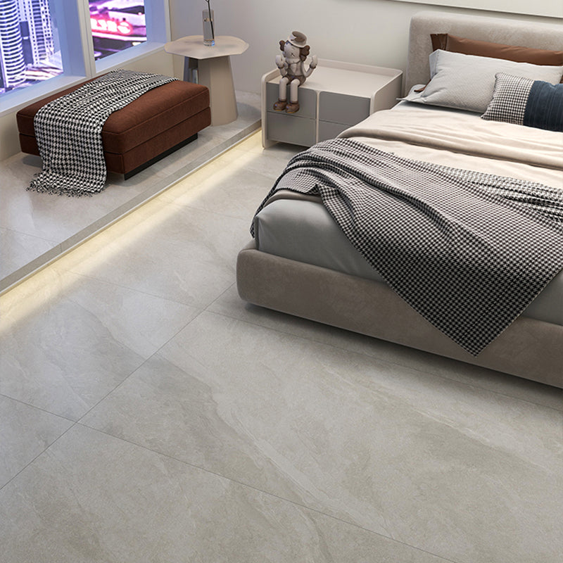 Rectangular Floor Tile Vintage Matte Gray Floor and Wall Tile