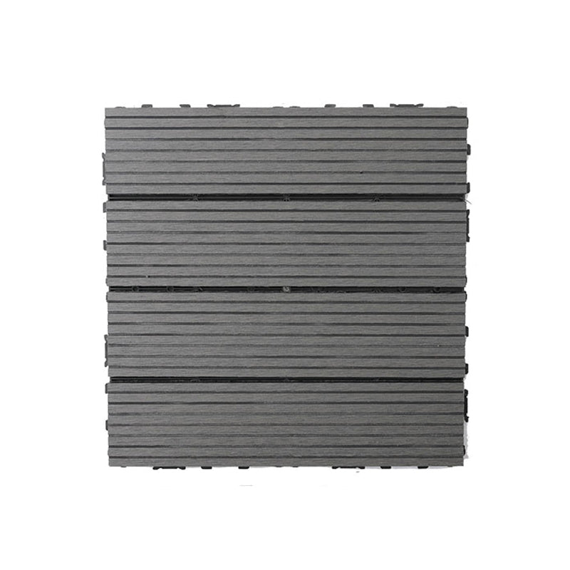 Deck Plank Interlocking Wood Flooring Tiles Garden Outdoor Flooring