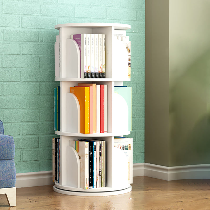 Scandinavian Shelf Freestanding Standard Kids Bookcase in Manufactured Wood