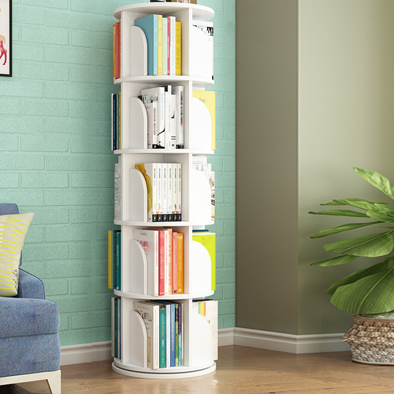 Scandinavian Shelf Freestanding Standard Kids Bookcase in Manufactured Wood