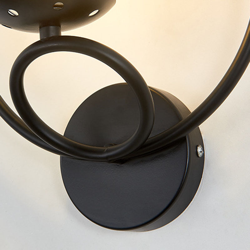 Modern Simple Iron Vanity Light Circle Shape Vanity Lamp for Shower Room