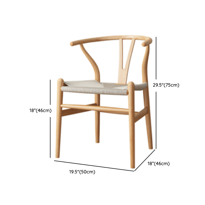 Fixed Modern Dinette Set 1/3 Pcs Solid Wood Furniture for Home