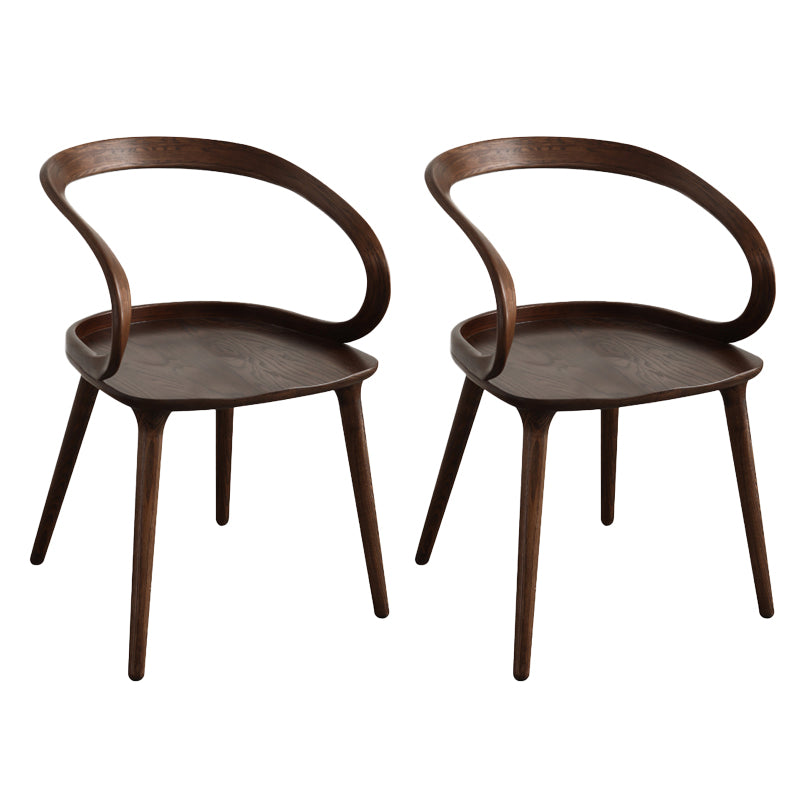 Solid Wood Dining Chairs Designer Style Dining Chairs for Dining Room