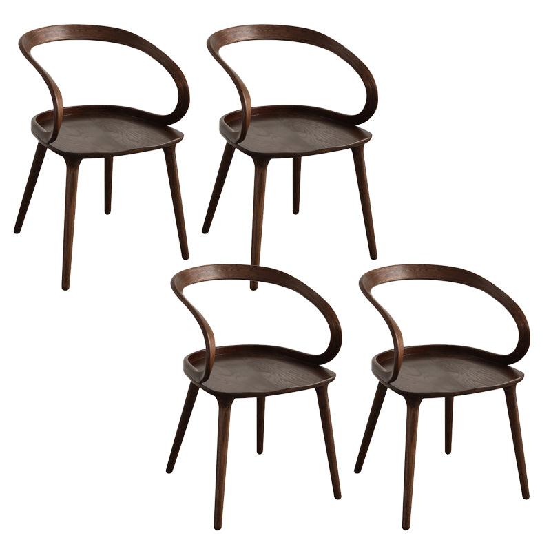 Solid Wood Dining Chairs Designer Style Dining Chairs for Dining Room