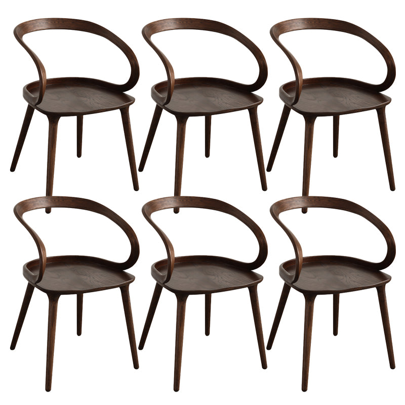 Solid Wood Dining Chairs Designer Style Dining Chairs for Dining Room