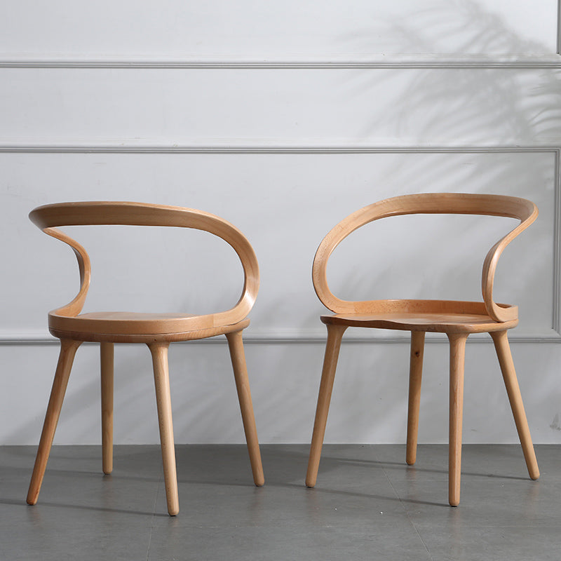 Solid Wood Dining Chairs Designer Style Dining Chairs for Dining Room
