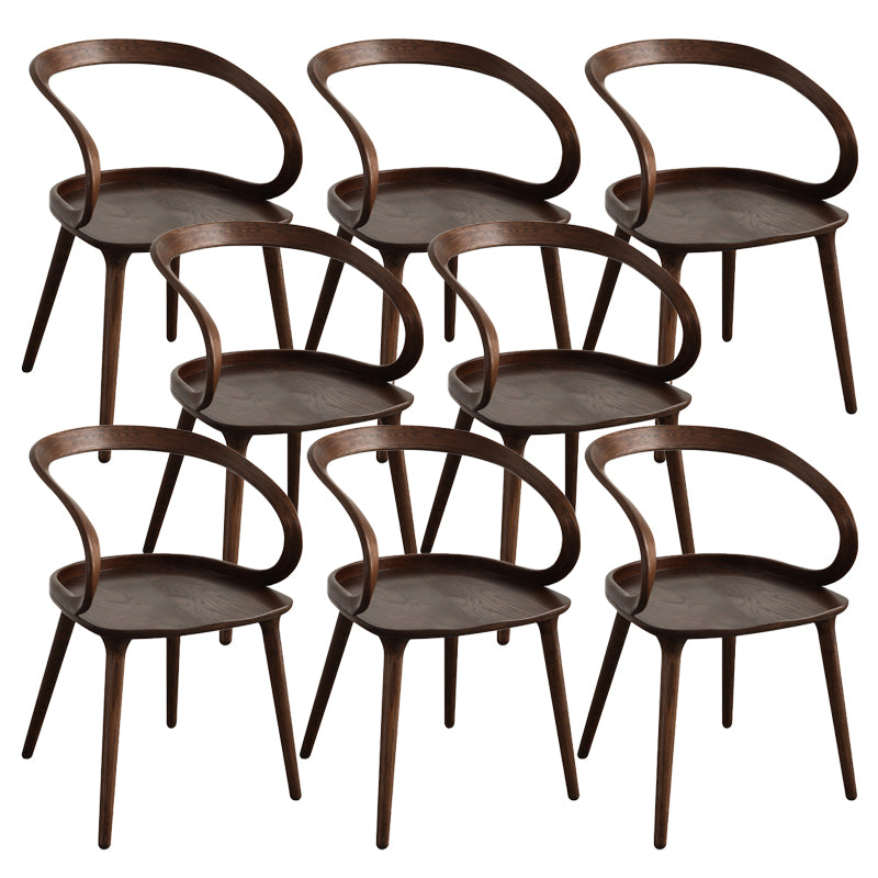 Solid Wood Dining Chairs Designer Style Dining Chairs for Dining Room