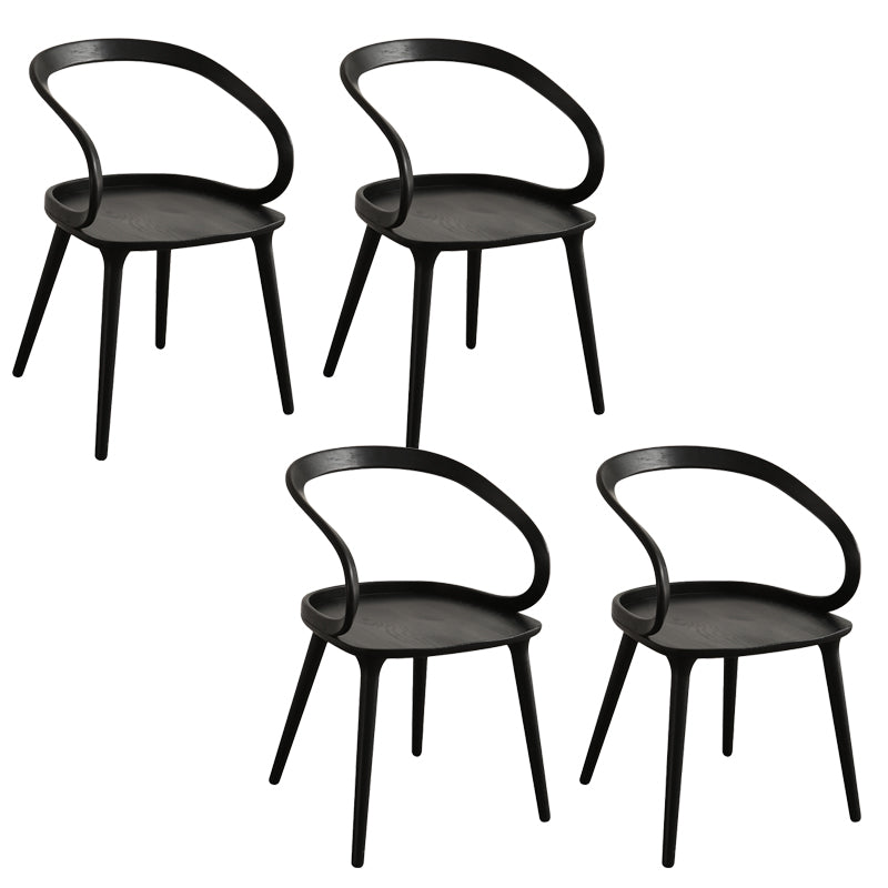 Solid Wood Dining Chairs Designer Style Dining Chairs for Dining Room