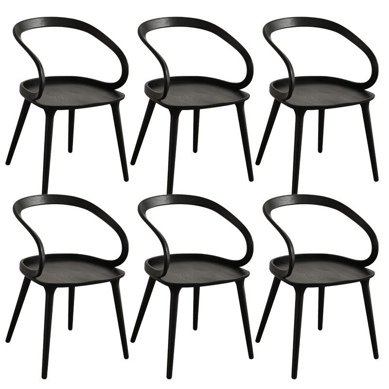Solid Wood Dining Chairs Designer Style Dining Chairs for Dining Room