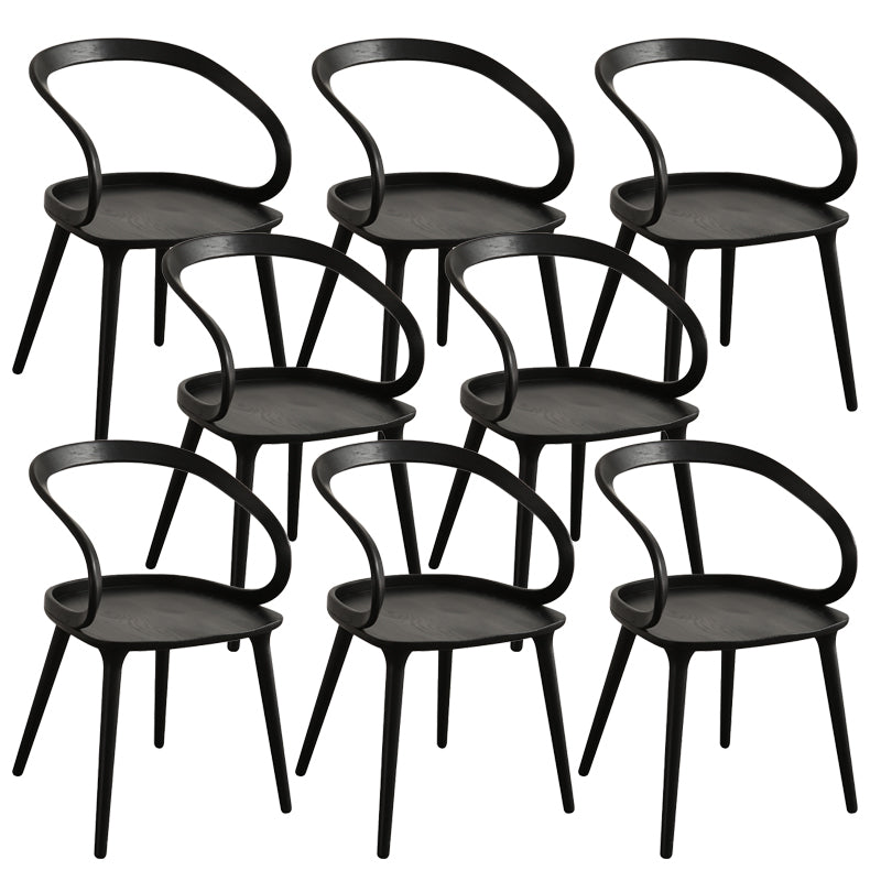 Solid Wood Dining Chairs Designer Style Dining Chairs for Dining Room