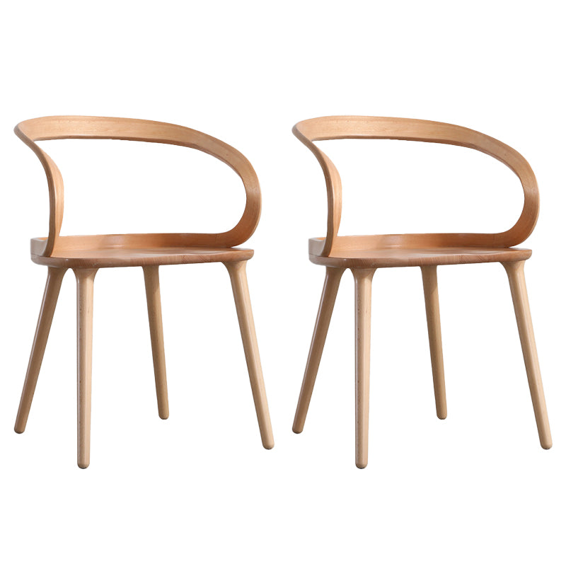 Solid Wood Dining Chairs Designer Style Dining Chairs for Dining Room