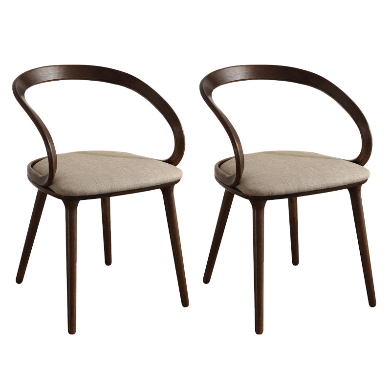 Solid Wood Dining Chairs Designer Style Dining Chairs for Dining Room