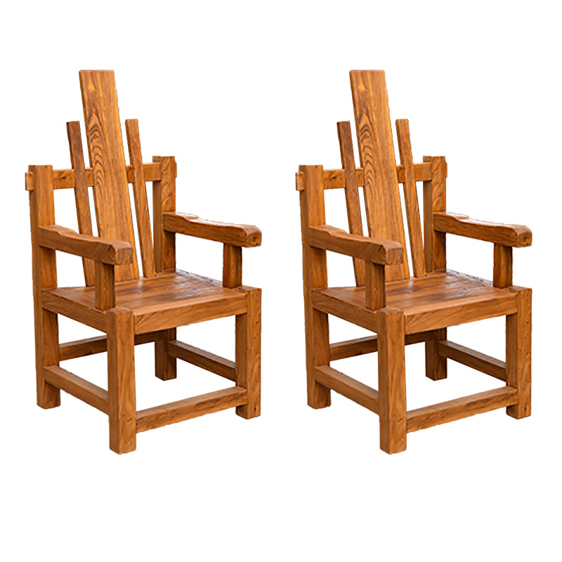 Dining Room Footrest Dining Chair Home Solid Wood Dining Chair