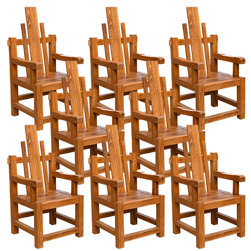 Dining Room Footrest Dining Chair Home Solid Wood Dining Chair