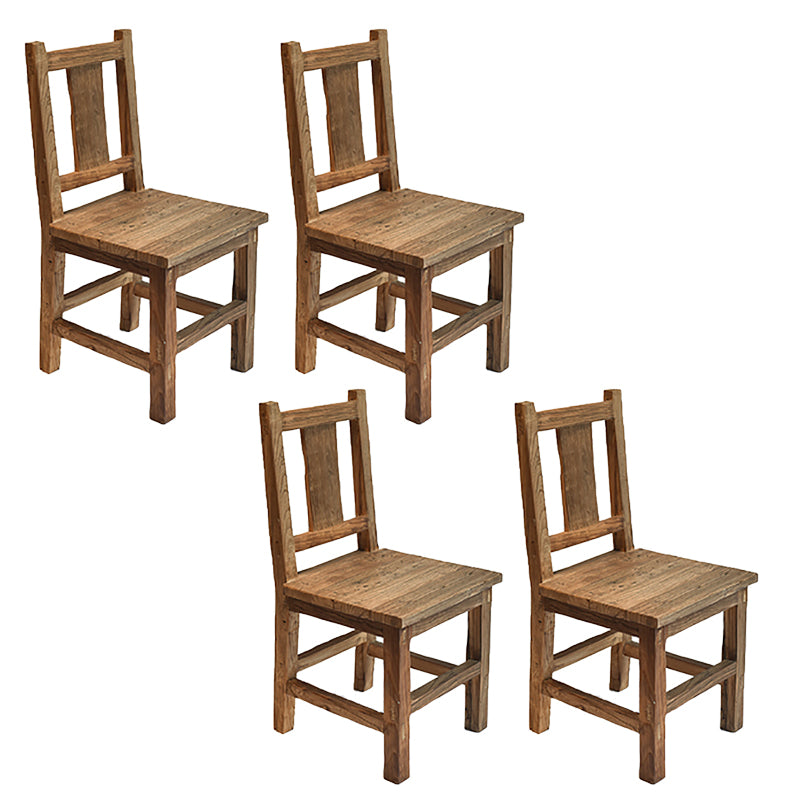 Dining Room Footrest Dining Chair Home Solid Wood Dining Chair