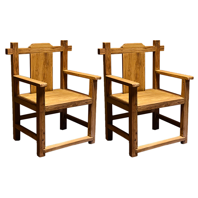 Dining Room Footrest Dining Chair Home Solid Wood Dining Chair