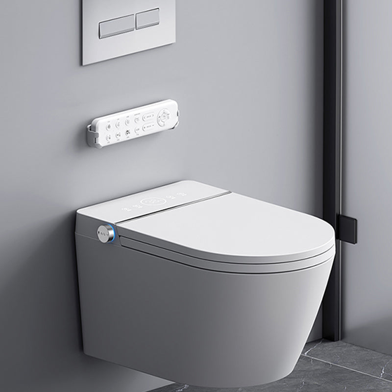 Contemporary Wall Hung Toilet Slow Close Seat Included Urine Toilet for Washroom