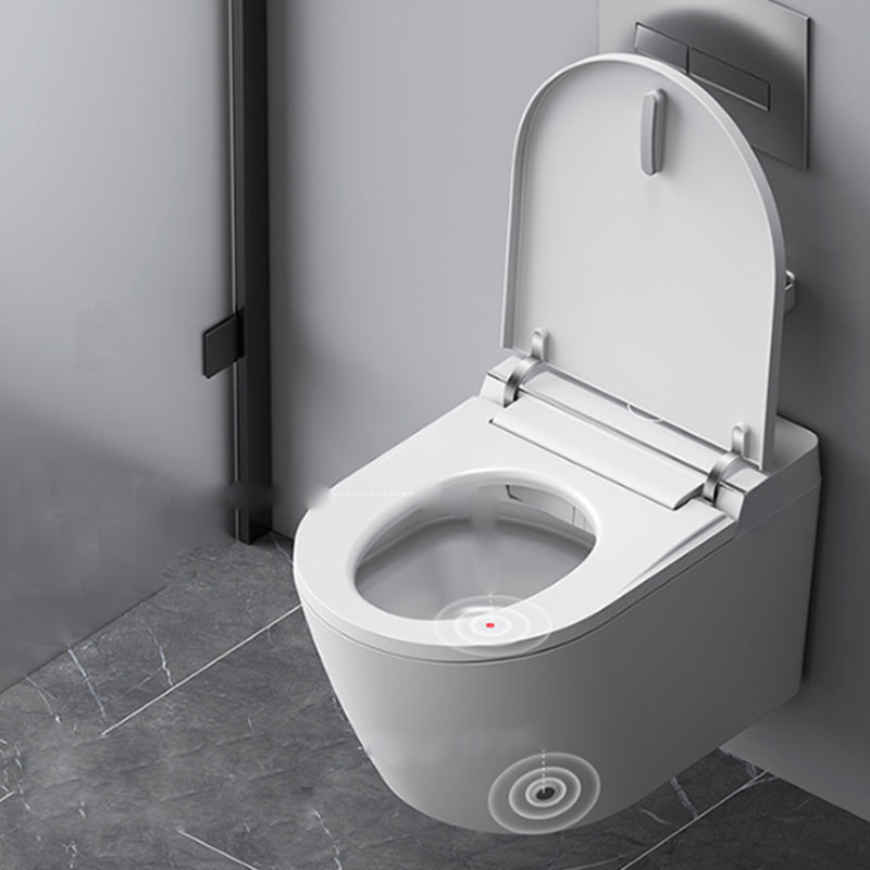 Contemporary Wall Hung Toilet Slow Close Seat Included Urine Toilet for Washroom